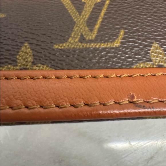 1990 Louis Vuitton Dame Pochette Monogram Clutch GM - Picture 9 of 12